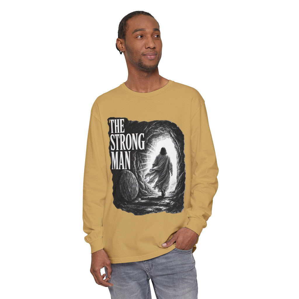 Long Sleeve T-Shirt — "The Strong Man" Cave Illustration