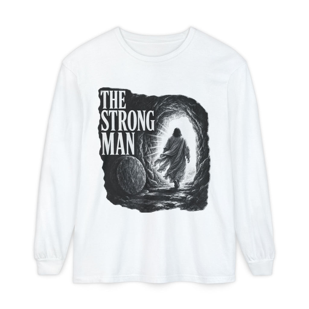 Long Sleeve T-Shirt — "The Strong Man" Cave Illustration