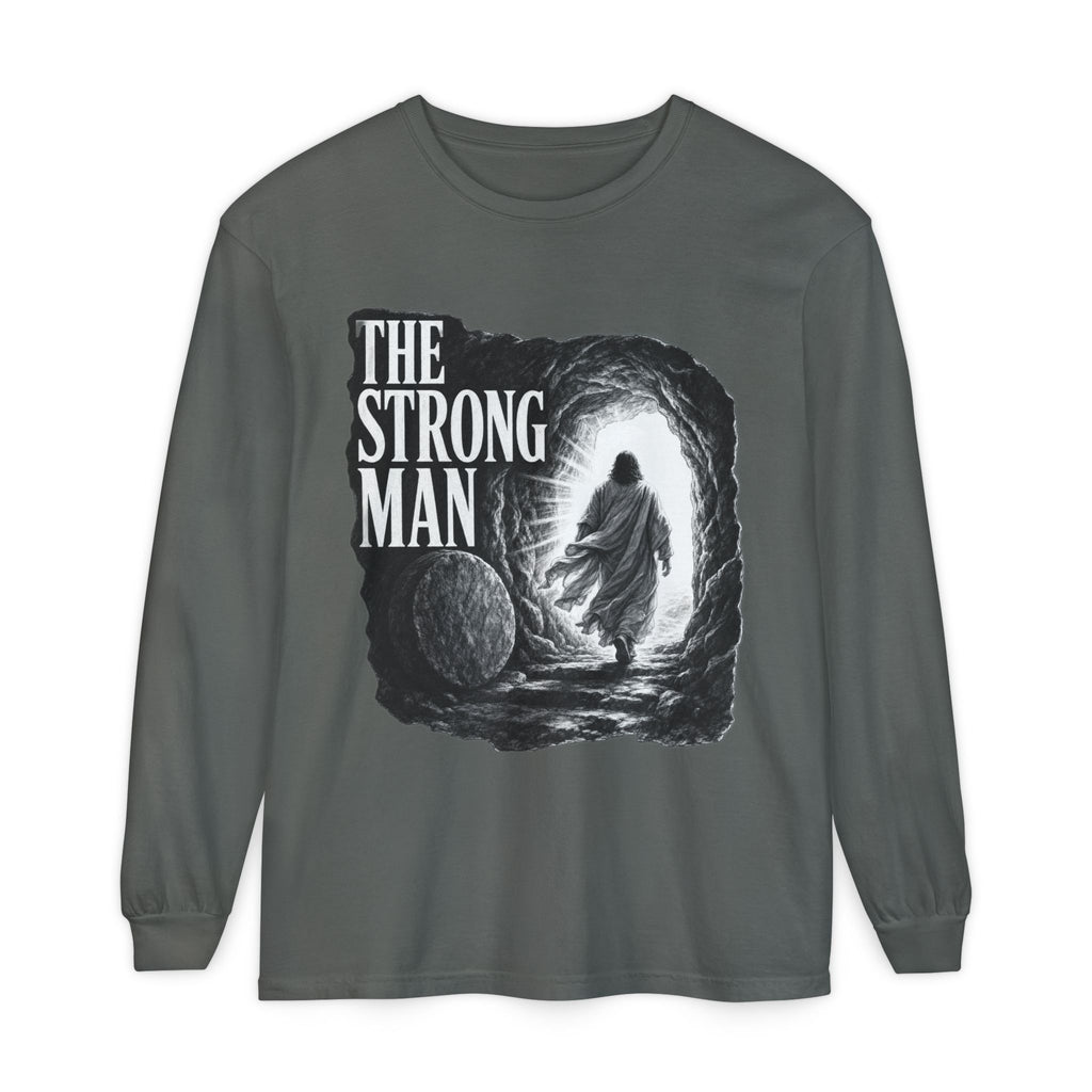 Long Sleeve T-Shirt — "The Strong Man" Cave Illustration