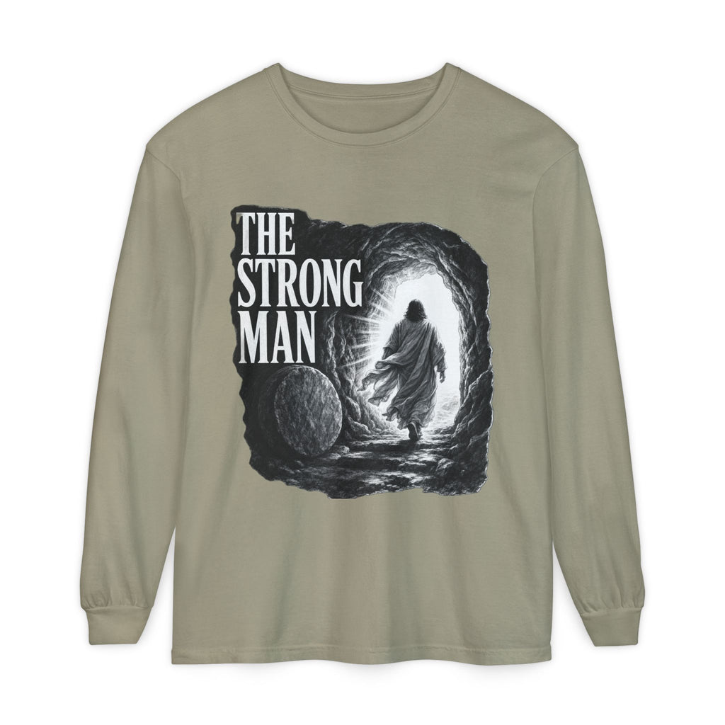Long Sleeve T-Shirt — "The Strong Man" Cave Illustration