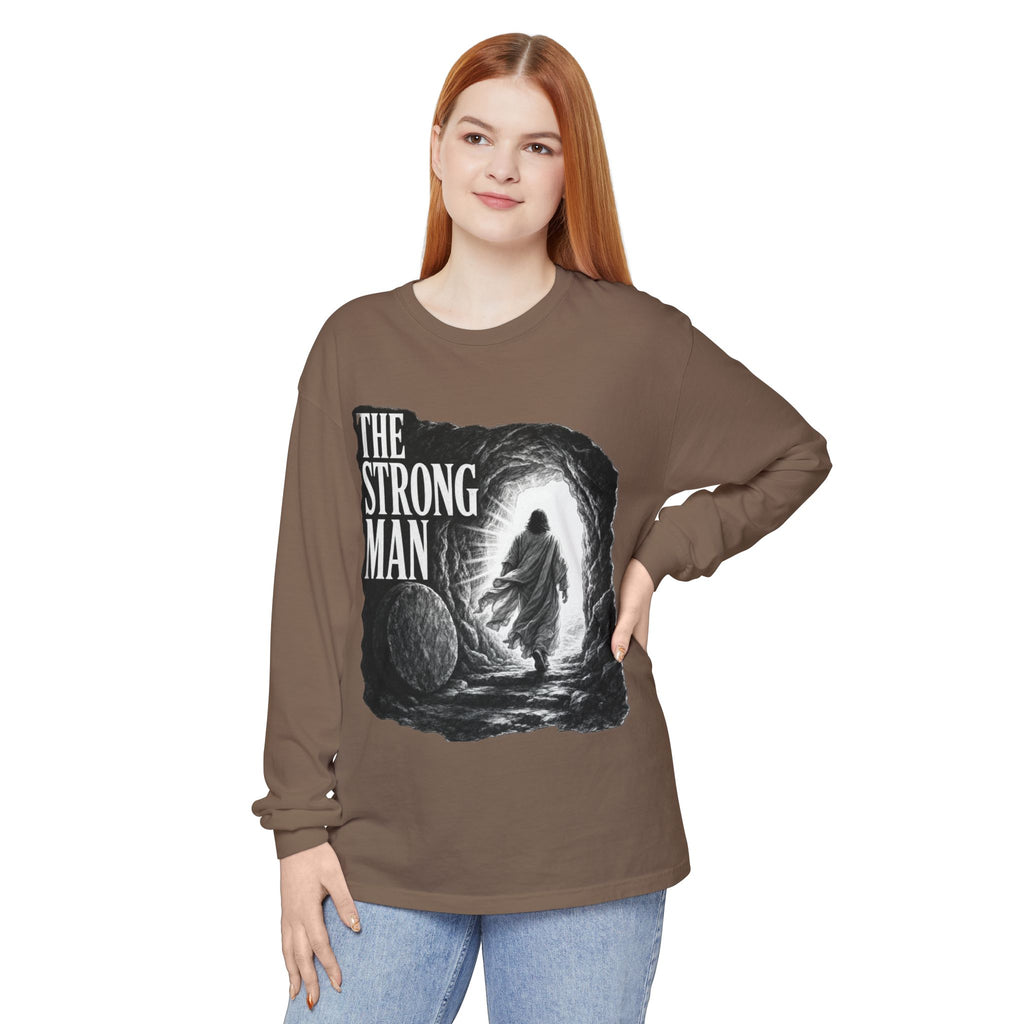 Long Sleeve T-Shirt — "The Strong Man" Cave Illustration