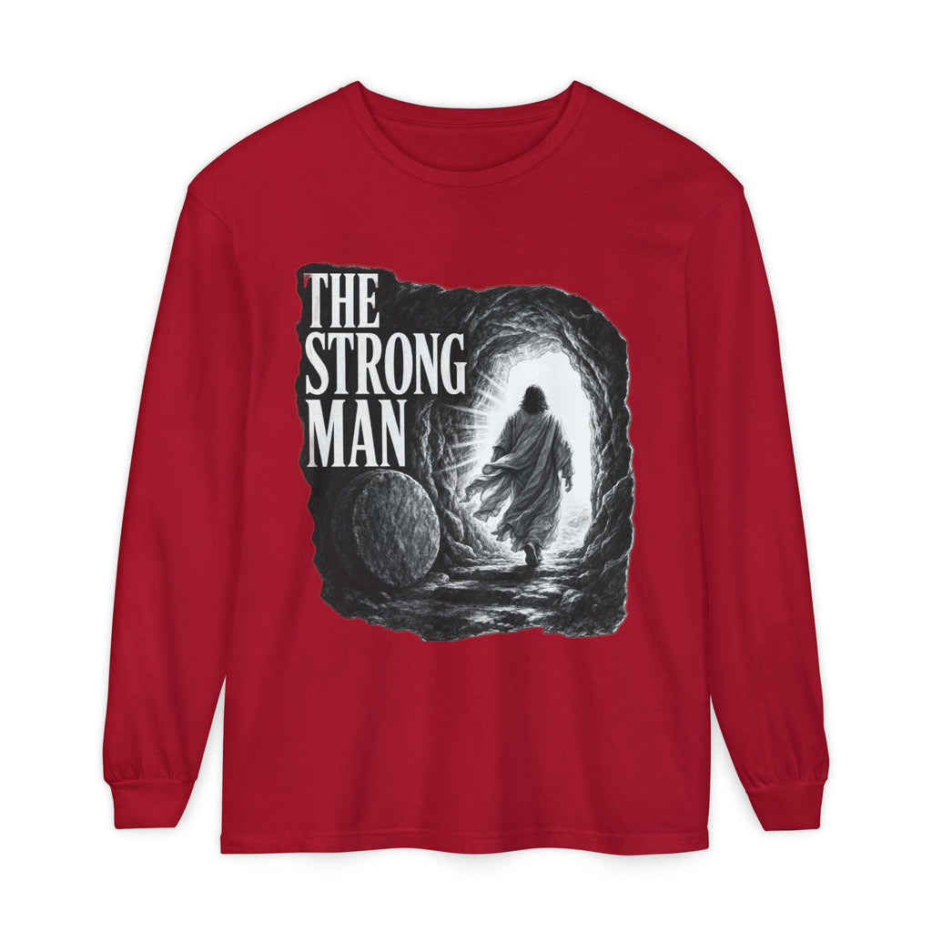 Long Sleeve T-Shirt — "The Strong Man" Cave Illustration