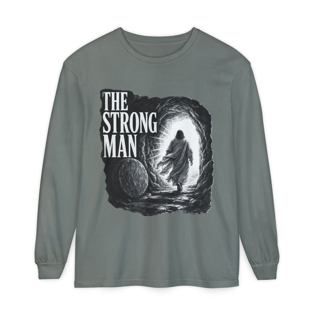 Long Sleeve T-Shirt — "The Strong Man" Cave Illustration