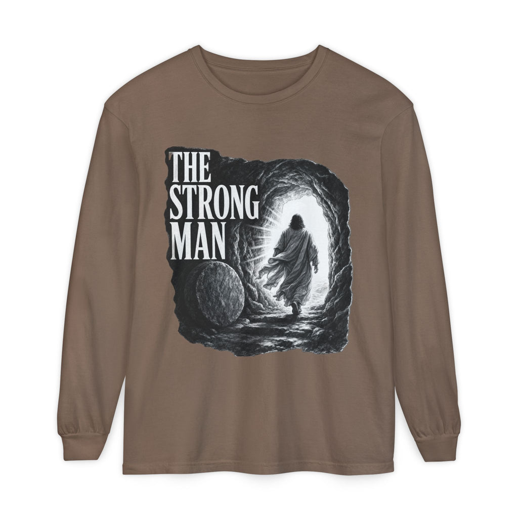 Long Sleeve T-Shirt — "The Strong Man" Cave Illustration
