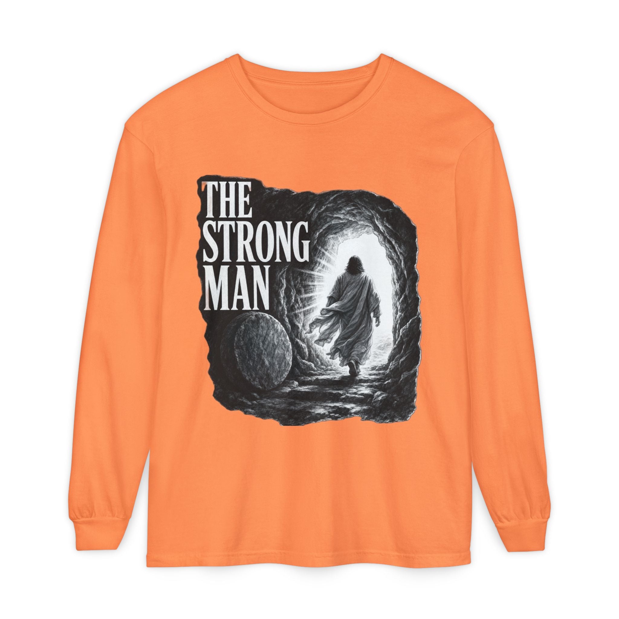 Long Sleeve T-Shirt — "The Strong Man" Cave Illustration