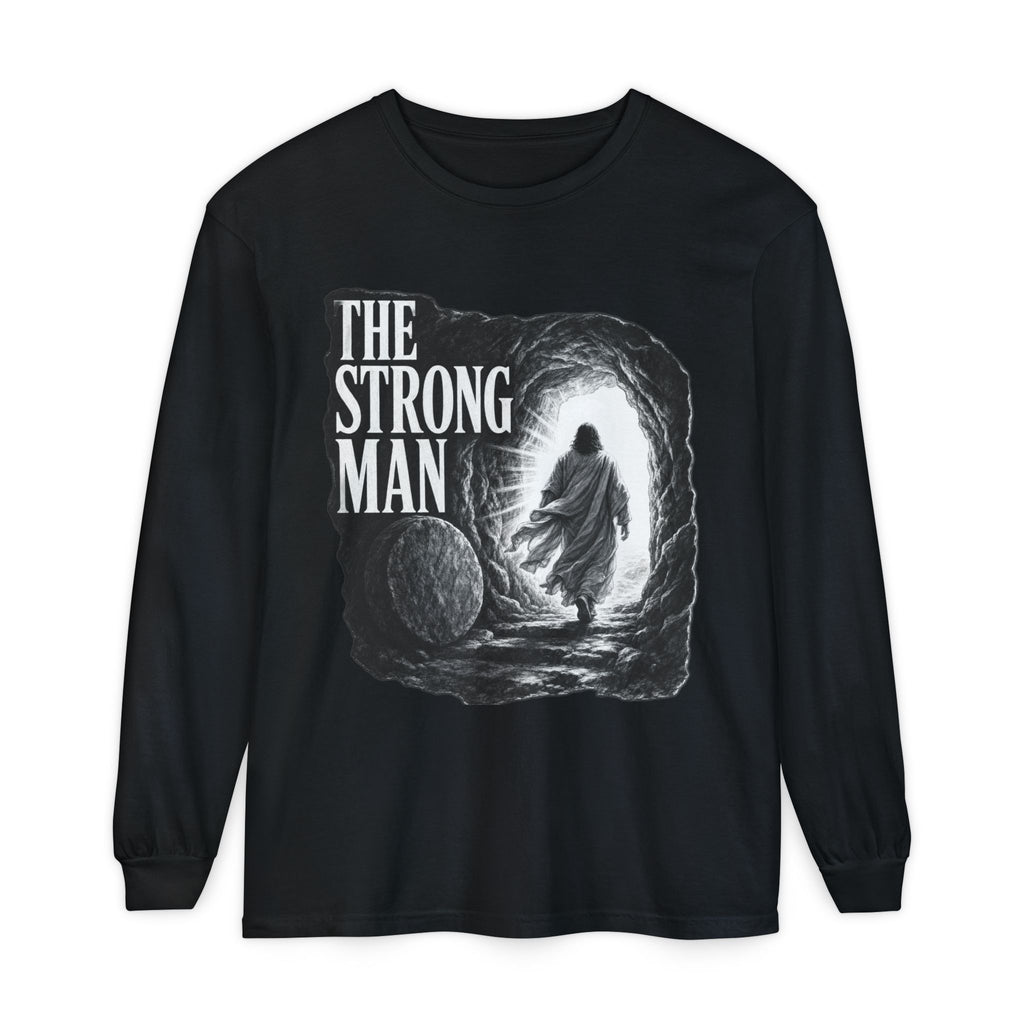 Long Sleeve T-Shirt — "The Strong Man" Cave Illustration