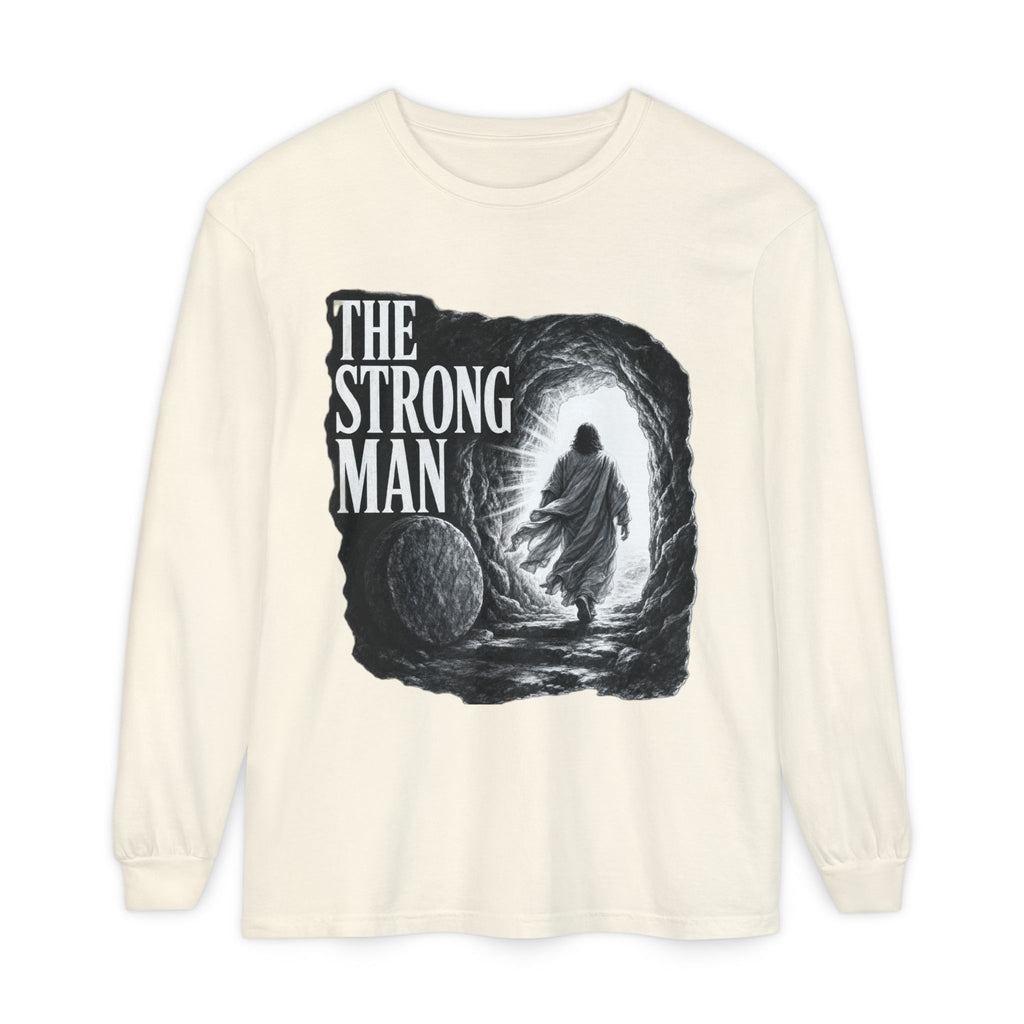 Long Sleeve T-Shirt — "The Strong Man" Cave Illustration