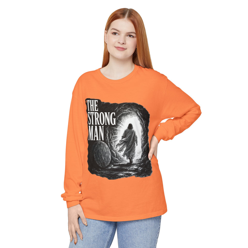 Long Sleeve T-Shirt — "The Strong Man" Cave Illustration