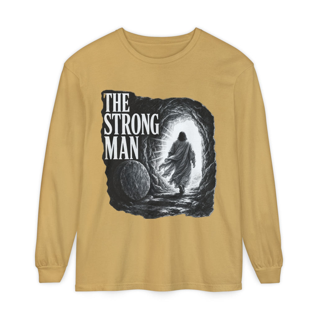 Long Sleeve T-Shirt — "The Strong Man" Cave Illustration