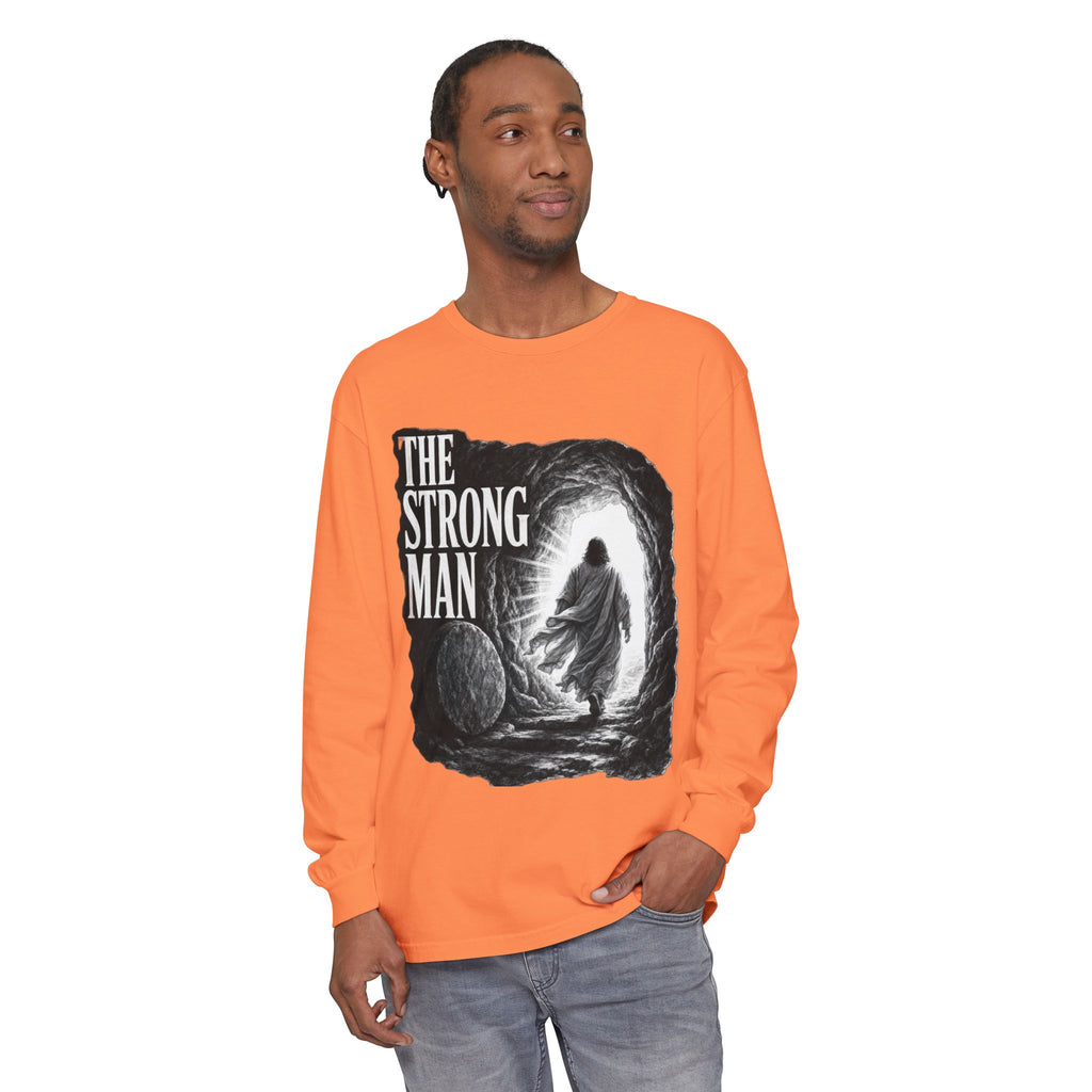 Long Sleeve T-Shirt — "The Strong Man" Cave Illustration