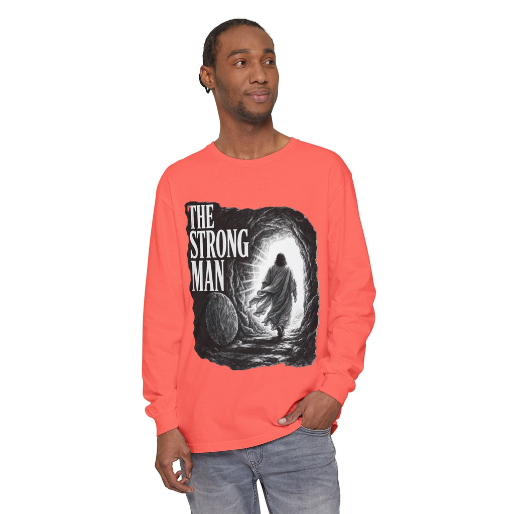 Long Sleeve T-Shirt — "The Strong Man" Cave Illustration